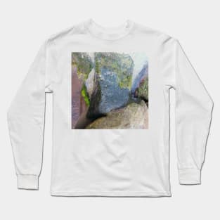 Big stones in the Mediterranien Long Sleeve T-Shirt